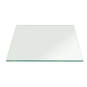 Glass 400x400mm Square Tempered Polished Edges
