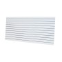Slatwall Panel White 2400x1200