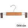 Child Wood Clip Hanger