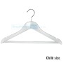 Child Wood Shirt Hanger White