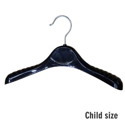 Plastic Child Shirt Hanger Black