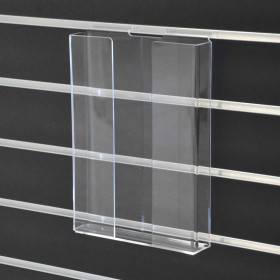 Acrylic Slat wall  Brochure Holder 