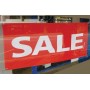 Polyester "SALE" Flag with suction cups