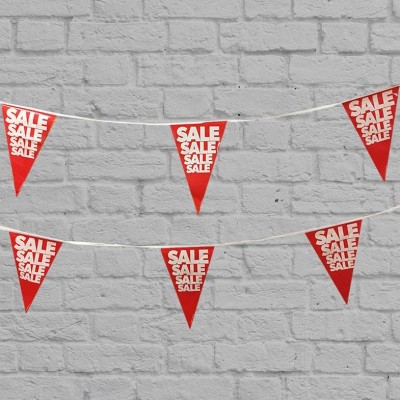 OUTDOOR SALE BUNTING - SALE - 30 mtrs