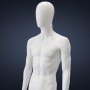 Plastic Mannequin Male SM1 White