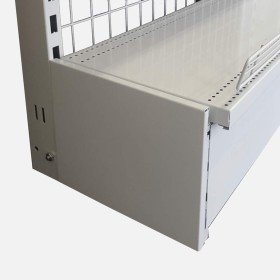 Gondola Shelving Side Kick Plate white