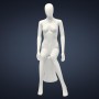 FASHION Sitting Female Mannequin TF2 - No Finish White