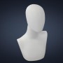 FASHION Head EHF Display Mannequin Female Plastic WHITE