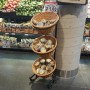 Grocery Display Basket Round