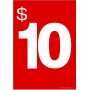 "$10" - Sign Cards -  5 Pack 