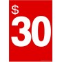 "$30" - Sign Cards - 5 Pack 