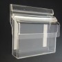 Outdoor Hinged Wall Business Card Holder