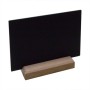 Tabletop Black board on Oak Block