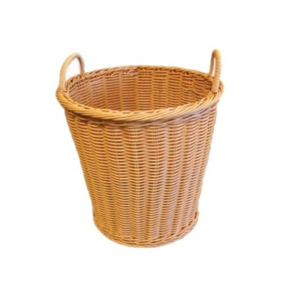 Grocery Display Basket Round TALL with Handles