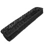Grocery Display Rectangular Wicker Basket Narrow