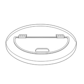 Grocery Display Acrylic Lids For Wicker Display Stand - set of 3