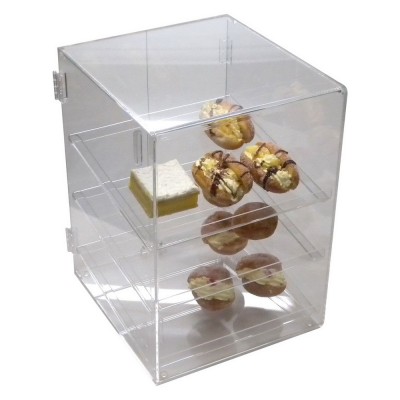 Acrylic 3 Shelf Bakery Case 