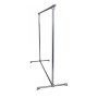 Industrial Single Clothes Rack Model 2 Galvanised