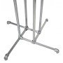 Industrial 4 Way Clothes Rack Galvanised