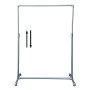 Industrial Single Clothes Rack Adjustable Galvanised