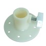 BUDGET PLASTIC Flange for Torso to suit 25mm pole