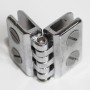 Hinge for Glass Cube Display Chrome