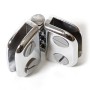 Hinge for Glass Cube Display Chrome