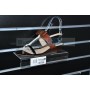 Shoe Shelf Plastic with Sign Holder