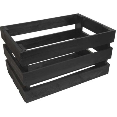 Grocery Display LARGE Wooden crate with spacings