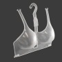 Bra Hanger Body Form Forst White