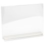 A4 Signage Holder on Acrylic Block