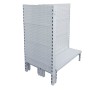 Gondola Shelving End Punch Panel for Metal Gondolas