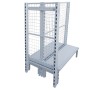 Gondola Shelving End Punch Panel for Metal Gondolas