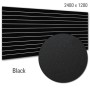 Slat Panel 1200x2400, 100mm Black