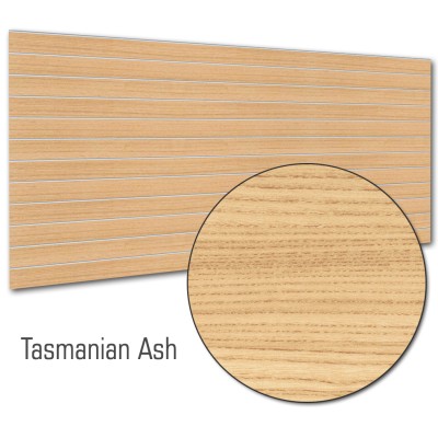 Slat Panel 1200x2400, 100mm Tasmanian Ash