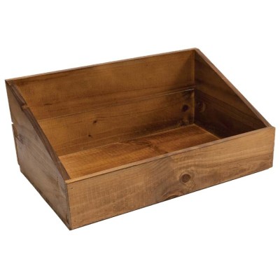 Slant sides Wooden Crate 450x320x210