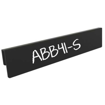 Black chalkboard for Wooden Crate