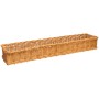 Grocery Display Rectangular Wicker Basket Long Narrow
