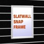 Slat Wall Snap Frame Poster Holder