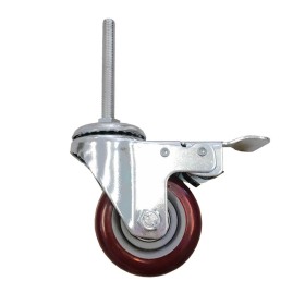 3" Locking Castor for Metal Gondola Shelving