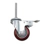 3" Locking Castor for Metal Gondola Shelving