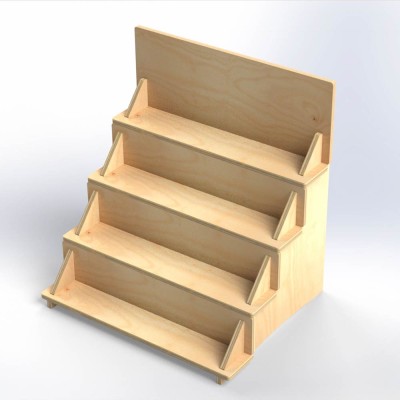 Wooden Counter Display MATE-4