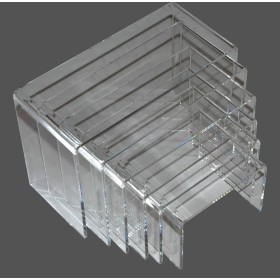 Acrylic Stepped Riser - Set of 6