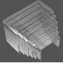 Acrylic Stepped Riser - Set of 6
