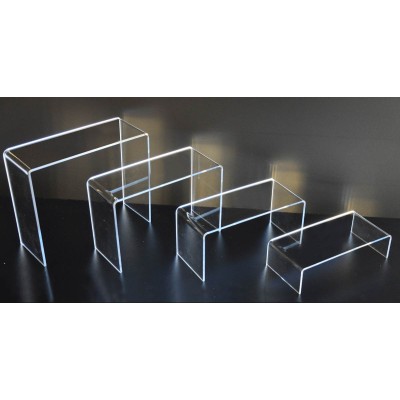 Acrylic Stepped Riser - Set of 4
