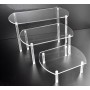 Acrylic Display Table Set of 3