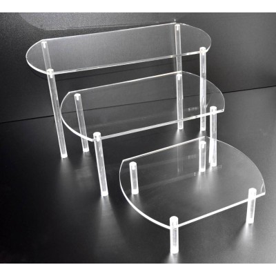 Acrylic Display Table Set of 3