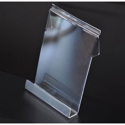 Slatwall Acrylic Shelf A4