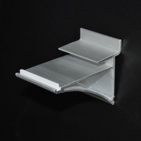 Slat Panel Glass Shelf Bracket