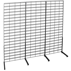 Slat Grid Stand Single sided 3 panels 